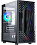 Корпус HAFF Rush mATX без БП Black
