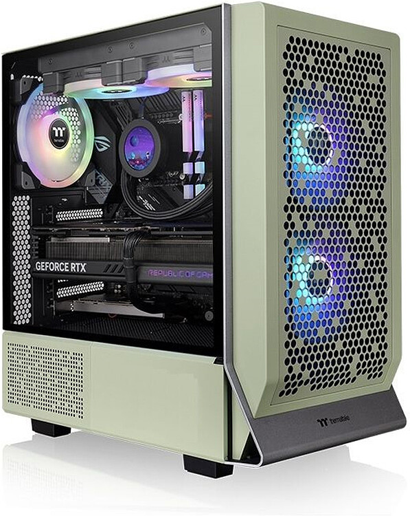 Корпус Thermaltake Ceres 300 TG ARGB E-ATX без БП Matcha Green (CA-1Y2-00MEWN-00)