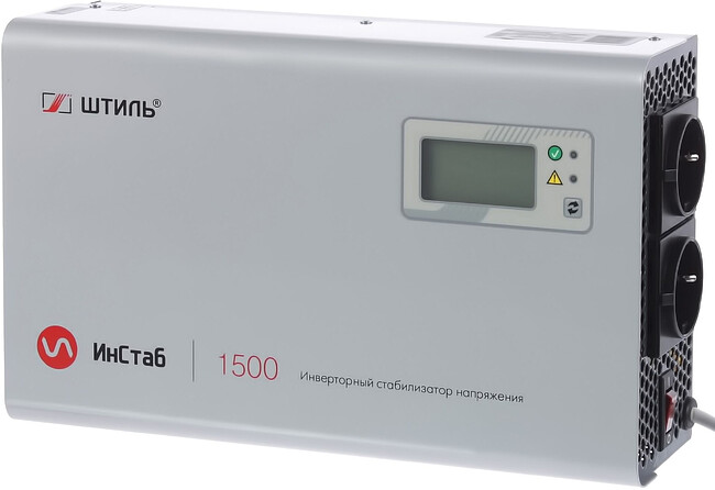Стабилизатор напряжения Штиль ИнСтаб 1125Вт 1500ВА белый (IS1500)