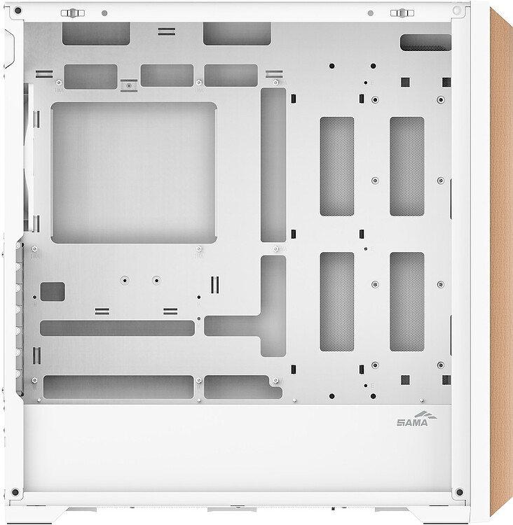 Корпус Sama Z60 WH белый (Z60-WHAWA4X1-GL)