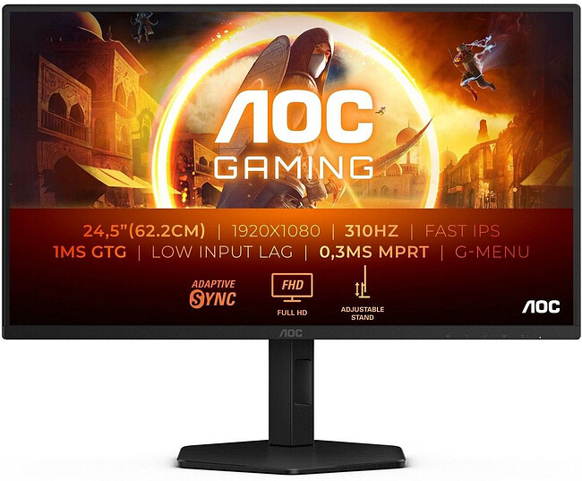 Монитор AOC 25G4SXU Black Монитор AOC 25G4SXU Black