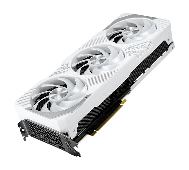 Видеокарта Palit GeForce RTX 4070 Ti SUPER GamingPro White OC 16GB GDDR6X (NED47TST19T2-1043W)