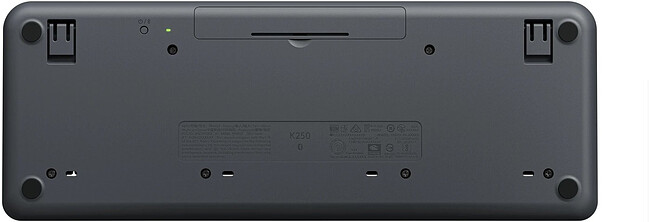 Клавиатура Logitech K250 графитовый (920-013452)