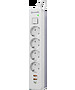 Сетевой фильтр Defender DFS 145 белый (99435)
