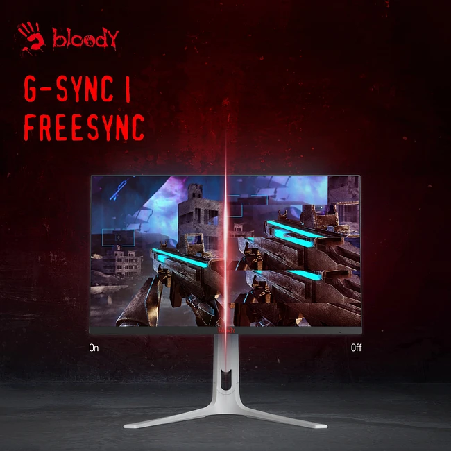 Монитор Bloody MN272Q светло-серый