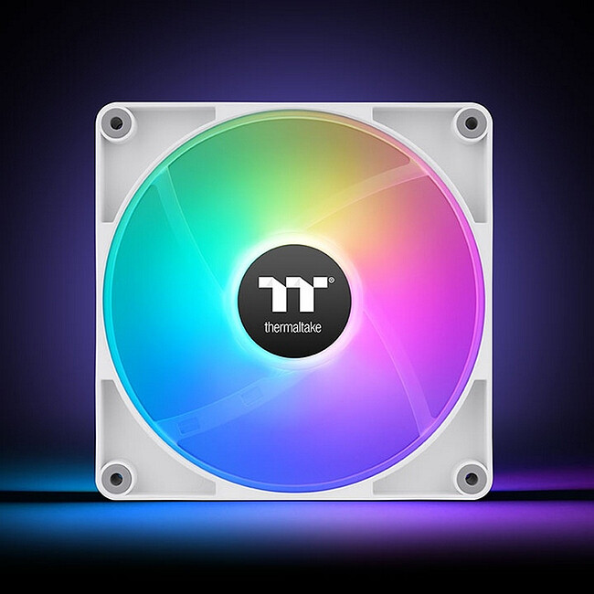 Вентилятор для корпуса Thermaltake CT120 Reverse ARGB Sync 2 Pack белый (CL-F175-PL12SW-A)