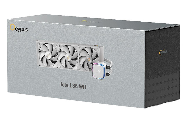 Система жидкостного охлаждения для процессора Ocypus Iota L36 WH (Iota-L36-WH3ANWNN00X-GL)