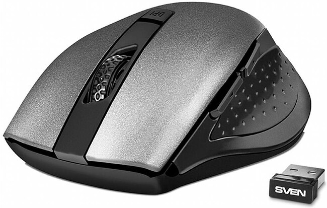 Мышь Sven RX-425W USB серый (SV-014476)