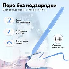 Графический планшет Parblo Ninos N4 Blue