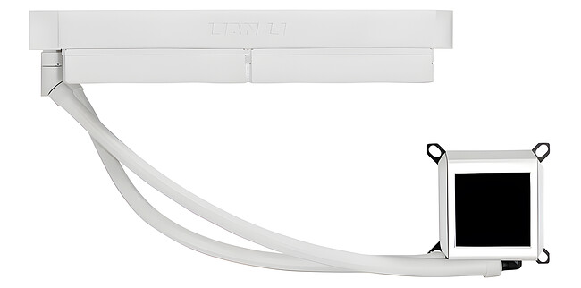 Кулер для процессора Lian Li Galahad II LCD 280 White (G89.GA2ALCD28W.00)