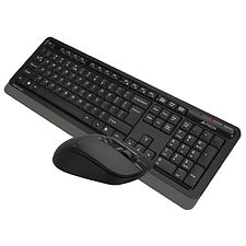 Набор периферии A4Tech Fstyler FG1012 черный/серый