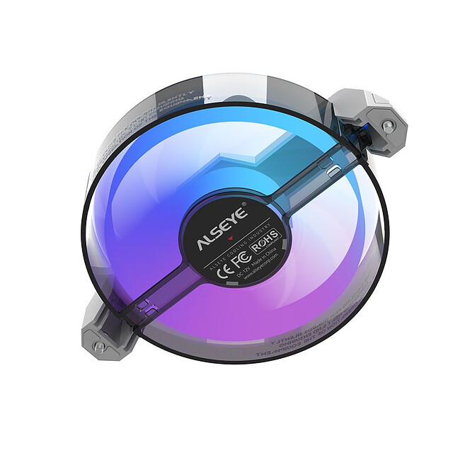Вентилятор для корпуса Alseye Φ12 DM12-W Clear Frame (AS.04.10.0004)