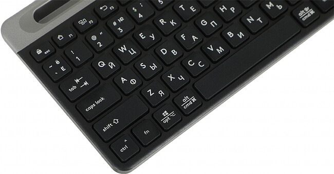 Клавиатура A4Tech Fstyler черный/серый (FBK25)