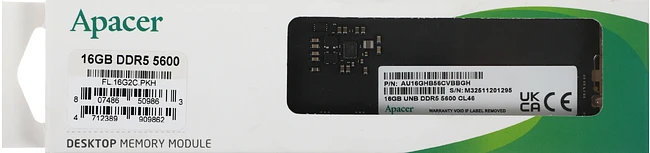 Оперативная память Apacer 16GB DDR5 (FL.16G2C.PKH)