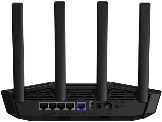 Маршрутизатор ASUS TUF-BE3600 (90IG0900-MO9C00)