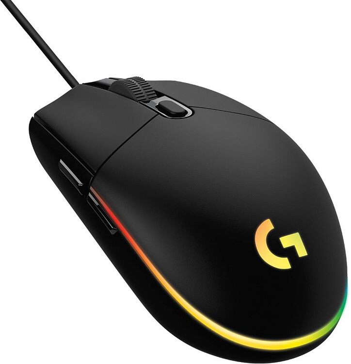 Мышь Logitech G102 LightSync черный (910-005808)