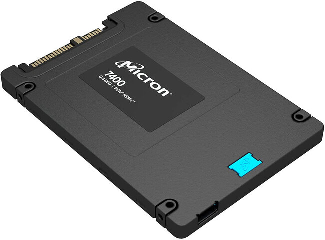 SSD диск Micron 7400 Pro U.3 1.92TB (MTFDKCB1T9TDZ-1AZ1ZABYY)