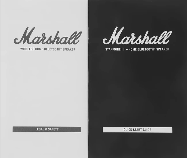Портативная колонка Marshall Stanmore III черный