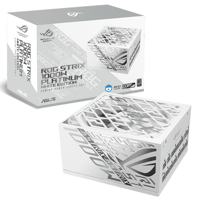 Блок питания Asus ROG-STRIX-1000P-Gaming-White 1000W (90YE00W4-B0NA00)