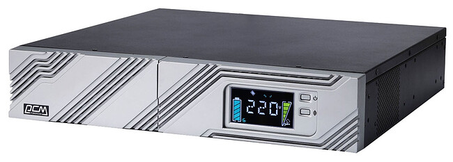 Источник бесперебойного питания Powercom Smart King RT LCD (SRT-1000A)