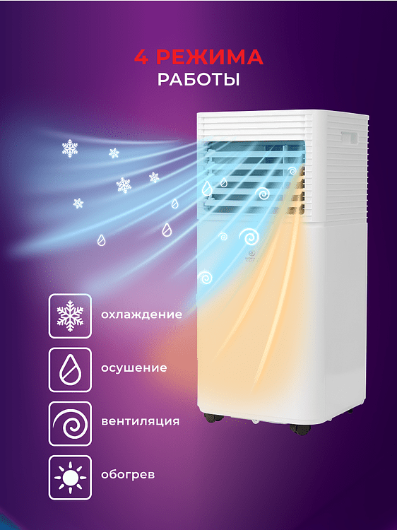 Мобильный кондиционер Royal Clima Cubo (RM-CU30HH-E)