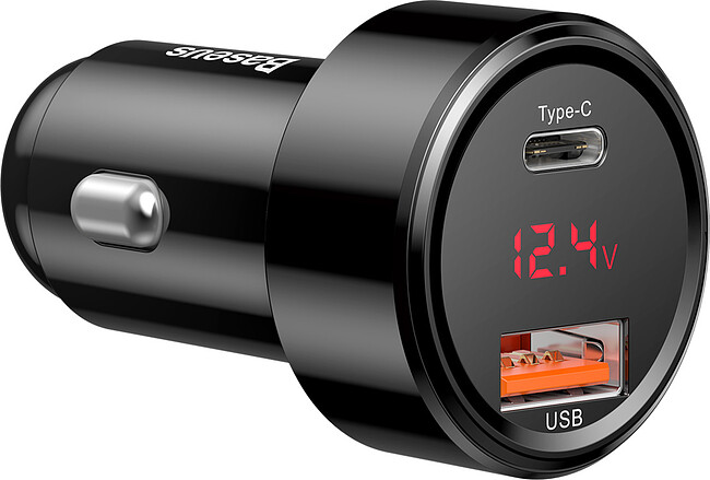 Автомобильное зарядное Baseus Magic Series Black (CCMLC20C-01)