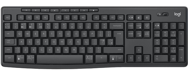Набор периферии Logitech MK370 черный (920-012082)