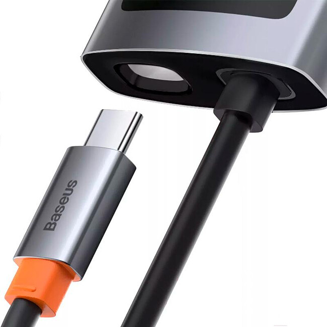 USB-хаб Baseus Metal Gleam Gray (CAHUB-CY0G)