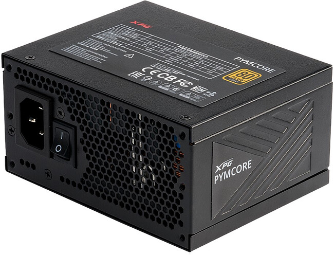 Блок питания XPG PYMCORE850G-BKCEU 850W Блок питания XPG PYMCORE850G-BKCEU 850W