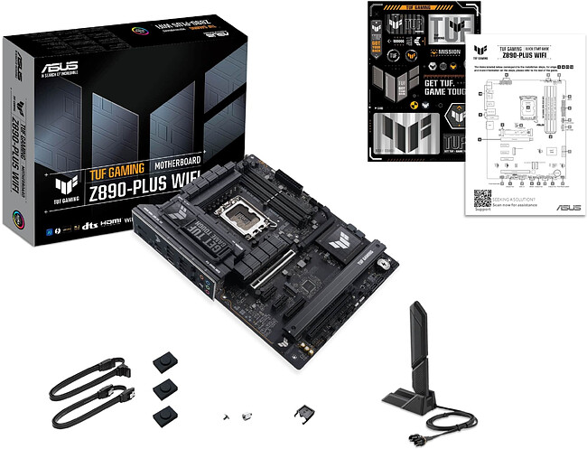 Материнская плата ASUS TUF GAMING Z890-PLUS WIFI (90MB1IQ0-M0EAY0)