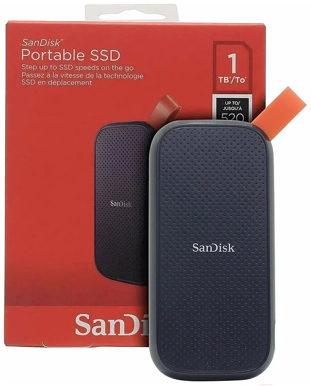 Внешний накопитель SanDisk 1TB SDSSDE30-1T00-G26