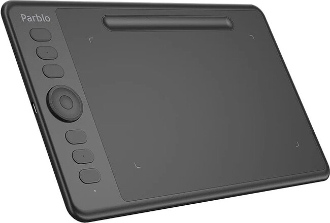 Графический планшет Parblo Intangbo S черный