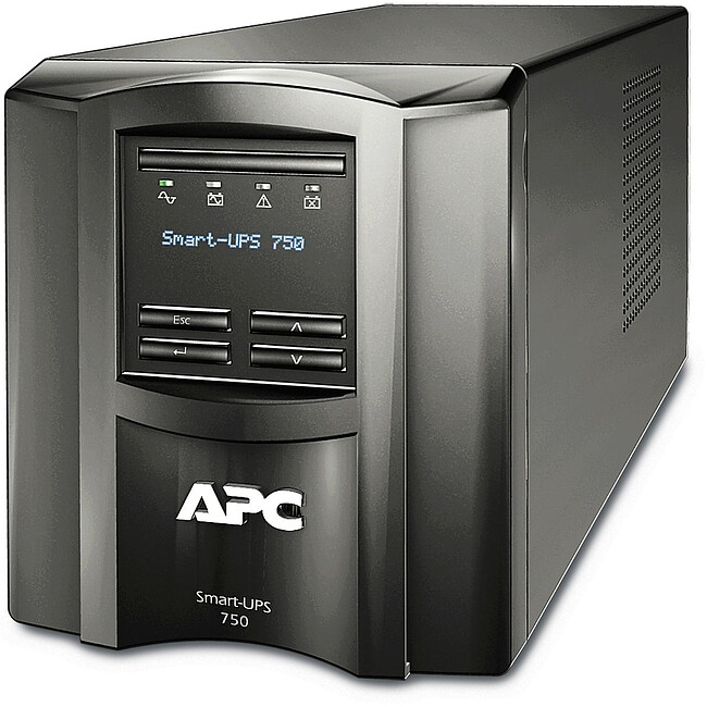 Источник бесперебойного питания APC Smart-UPS 500Вт 750ВА черный (SMT750IC)