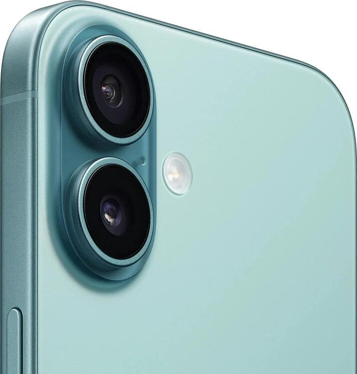 Смартфон Apple iPhone 16 128GB А3286 Teal (MYDV3J/A)