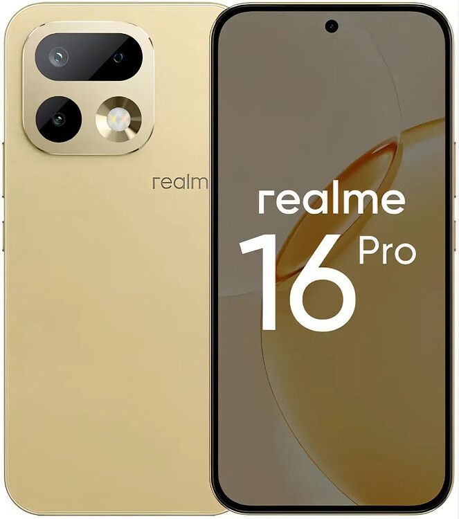 Смартфон Realme 16 Pro RMX5120 8/256Gb бежевый