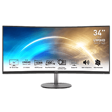 Монитор MSI Pro MP341CQ черный (9S6-3PB2CT-041)