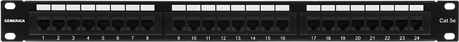 Патч-панель ITK GENERICA (PP24-1UC5EU-K05-G)