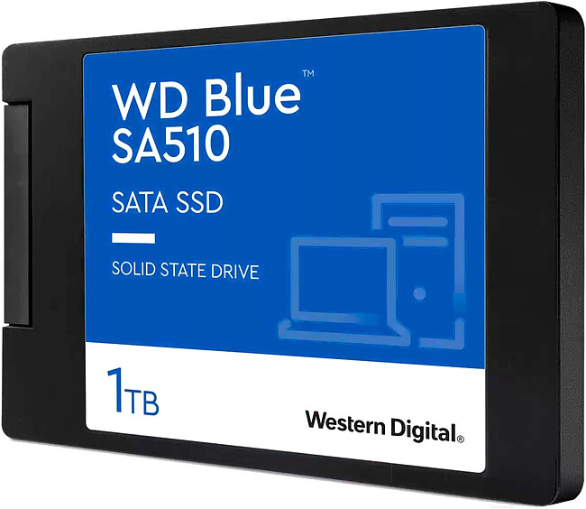 SSD диск WD Blue SA510 1TB (WDS100T3B0A)