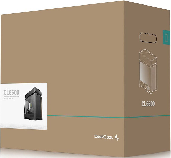 Корпус DeepCool CL6600 черный (R-CL6600-BKNNA0-G-1)