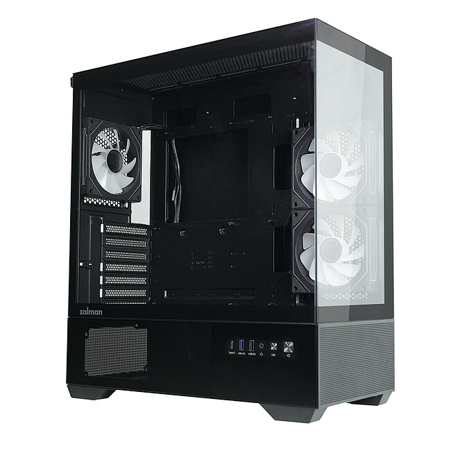 Корпус Zalman Chronix без БП Black