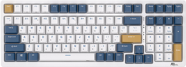 Клавиатура Royal Kludge RK98 Red switch/Klein Blue