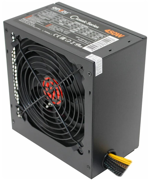 Блок питания Ginzzu SB450 450W