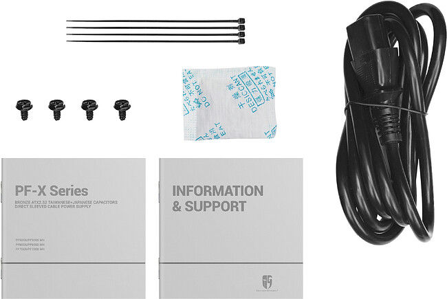 Блок питания DeepCool GAMERSTORM PF550X 550W (R-PF550X-HD0B-WGEU)