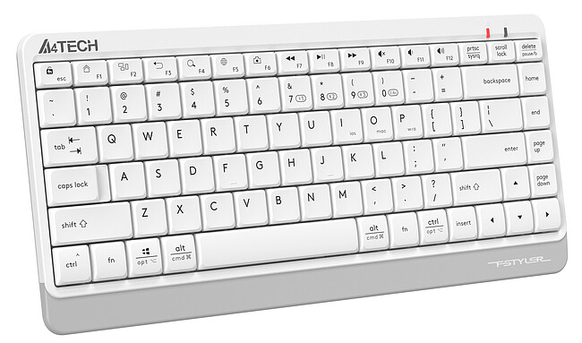 Клавиатура A4Tech Fstyler белый (FBK11)
