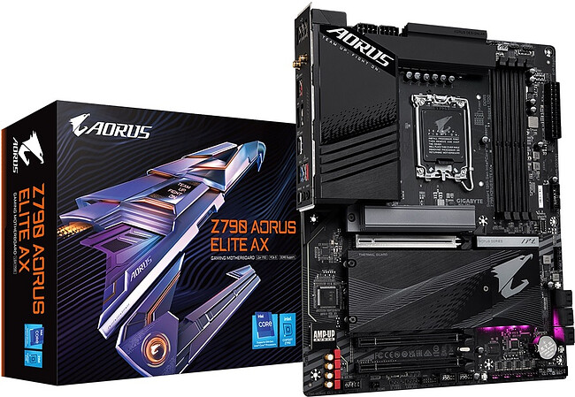 Материнская плата Gigabyte Z790 Aorus Elite AX rev. 1.1
