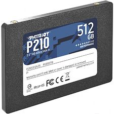 SSD диск Patriot P210 512GB 2.5" SATA III TLC (P210S512G25)
