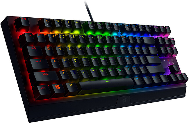 Клавиатура Razer BlackWidow V3 Tenkeyless Green Switch (RZ03-03490700-R3R1)