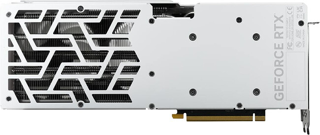 Видеокарта Palit GeForce RTX 4070 Ti SUPER GamingPro White OC 16GB GDDR6X (NED47TST19T2-1043W)