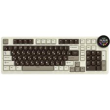 Клавиатура Royal Kludge RK N99 Violet switch/Mokko Grey