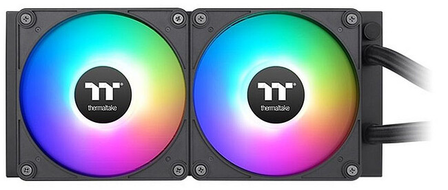 Система жидкостного охлаждения для процессора Thermaltake TH240 V2 Ultra EX ARGB черный (CL-W414-PL12SW-A)